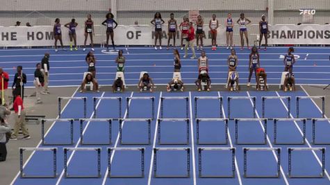 Girls' 55m Hurdles Prelims Heat 6