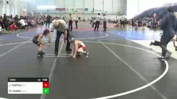 54 lbs Quarterfinal - Jax Haelbig, Bruiser WC vs Marcus Coates, Tehacahapi Valley WC