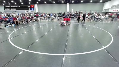 132 lbs Tommy Marchetti, New Jersey vs Brody Jensen, Team Nebraska