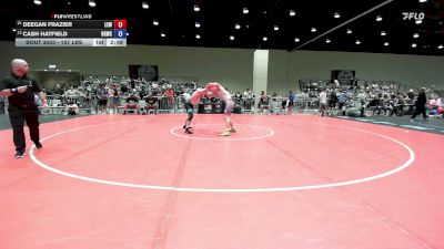 157 lbs Champ. Rd Of 32 - Deegan Frazier, Lawrence Elite Wrestling vs Cash Hatfield, Big Game Wrestling Club