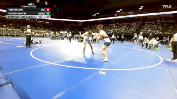 215 Class 1 lbs Semifinal - Justin Lehn, St. Pius X (Festus) vs Scout Gooch, Marceline