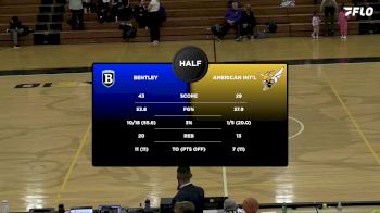 Replay: Bentley vs AIC | Feb 22 @ 1 PM