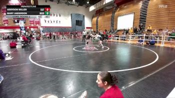 125 lbs Cons. Round 2 - Mary Anderson, Moorcroft vs Addyson Miller, Cheyenne East