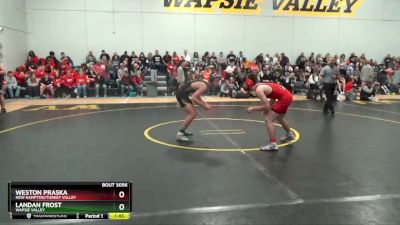 7 lbs Round 2 - Weston Praska, New Hampton/Turkey Valley vs Landan Frost, Wapsie Valley