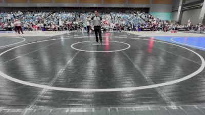 46 lbs Quarterfinal - Riley Tarwater, Eufaula Ironheads Wrestling Club vs Jasmine Manibusan, Toro World Club