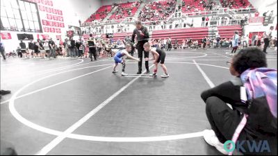 64 lbs Rr Rnd 1 - Tye Thompson, D3 Wrestling Cluib vs Tyler Thomas, Choctaw Ironman