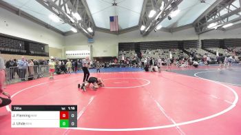 73 lbs Rr Rnd 2 - Joseph Fleming, Mat Assassins Red vs Jaden Uhde, Revival Green