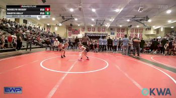 67 lbs Rr Rnd 2 - Roselyn Mosby, Wyandotte Youth Wrestling vs Haidyn Kelly, Wyandotte Youth Wrestling