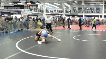 112 lbs Quarterfinal - Caleb Juvera, Doughboys WC vs Luis Martinez-Garcia, North Providence