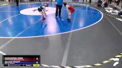 56 lbs Round 3 - Aleksander Webb, Anchor Kings Wrestling Club vs Braxon Pruett, Mat-Su Matmen