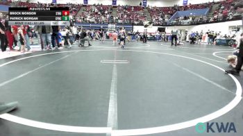 83 lbs Consolation - Brock Monson, Stroud Youth Wrestling Club vs Patrick Morgan, Saints Youth Wrestling Club