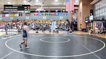 141 lbs Cons. Round 2 - Brayden Gibson, Shorter vs Elijah Millsaps, Lincoln Memorial