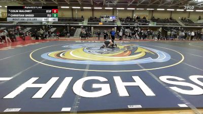 215 lbs Consi Of 8 #2 - Colin Maloney, Mt. Hope vs Christian Sneed, Pilgrim