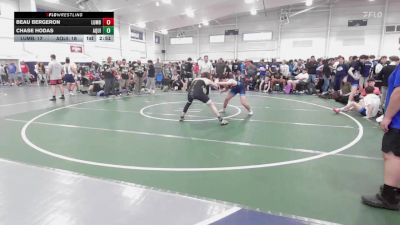 153 lbs 7th Place - Beau Bergeron, Lumberyard Wrestling-HS vs Chase Hodas, Aquinas-HS