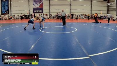 120 lbs Rd# 10- 4:00pm Saturday Final Pool - Bryson Chappell, NCWAY National Team vs Ayden Little, PA Blue