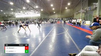120 lbs Cons. Round 2 - Cooper Landon, Skyline High School vs Gaige Stewart, Panguitch