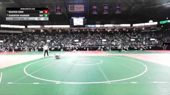 65 lbs Cons. Round 5 - Easton Ginn, TWM1 vs Kashton Warner, WEWA