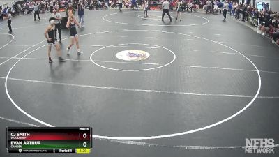 3A 113 lbs Cons. Round 1 - Evan Arthur, Camden vs CJ Smith, Woodruff