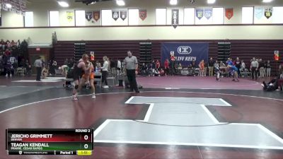 132 lbs Round 2 - Teagan Kendall, Prairie, Cedar Rapids vs Jericho Grimmett, Denver