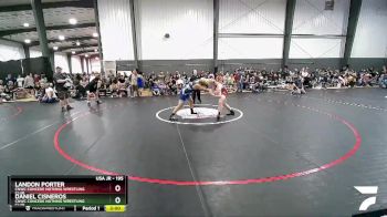 195 lbs Cons. Round 2 - Landon Porter, CNWC Concede Nothing Wrestling Club vs Daniel Cisneros, CNWC Concede Nothing Wrestling Club