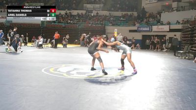 125 lbs Quarterfinal - Tatiahna Thomas, Rock Hill vs Ariel Daniels, South Florence