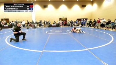 106 lbs Champ. Round 3 - Vince Von Bernewitz, Virginia vs Lee Dreshman, Pennsylvania