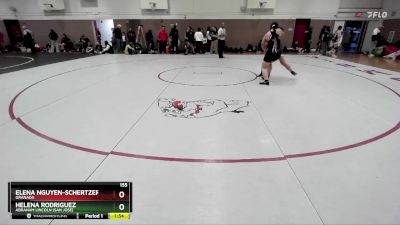 155 lbs Champ. Round 2 - Elena Nguyen-schertzer, Granada vs Helena Rodriguez, Abraham Lincoln (San Jose)