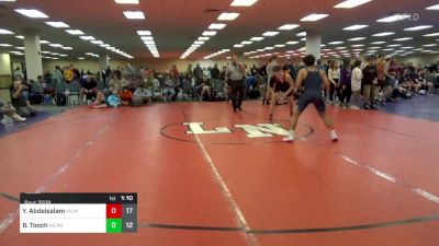 132 lbs Rr Rnd 2 - Yousef Abdelsalam, Mat Factory HS vs Brayden Tooch, Phoenix HS Red