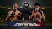 Mahmoud Mohamed vs. Sagetdao Petpayathai ONE Shanghai