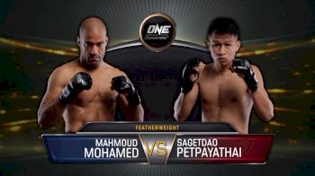 Mahmoud Mohamed vs. Sagetdao Petpayathai ONE Shanghai