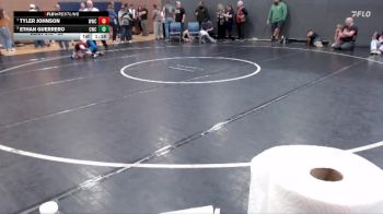 59 lbs 3rd Place Match - Ethan Guerrero, Cougar Wrestling Club vs Tyler Johnson, Warrior Wrestling Club