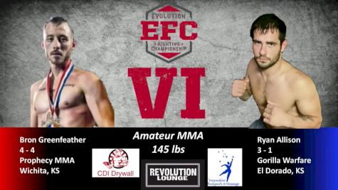 Bron Greenfeather vs. Ryan Allison EFC 6