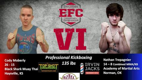 Cody Moberly vs. Nathan Trepagnier EFC 6