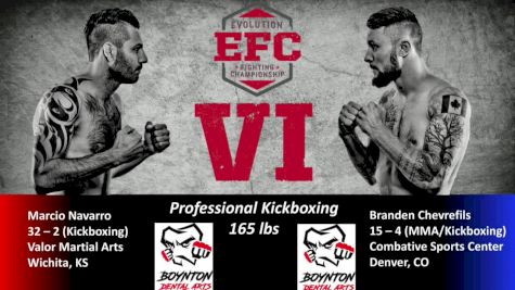 Marcio Navarro vs. Branden Chevrefils EFC 6