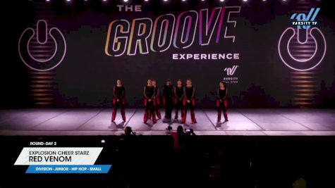 Explosion Cheer Starz - Red Venom [2024 Junior - Hip Hop - Small Day 2] 2024 GROOVE Dance Grand Nationals