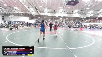 130 lbs Champ. Round 2 - Ally Arrington, Unattached - Kentucky vs Valeria Acevedo-Hernandez, Texas Womens University