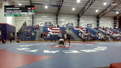 184 lbs Semifinal - Kendall Norfleet, Life University vs August Batson, Southeastern