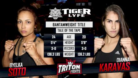 Byelka Soto vs. Dianna Karavas Triton Fights 4