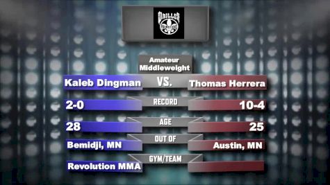 Kaleb Dingman vs. Thomas Herrera - Driller Promotions - Mecca X Replay