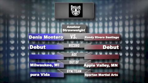 Denis Montero vs. Randy Rivera Santiago - Driller Promotions - Mecca X Replay