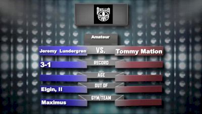 Jeremy Lundergren vs. Tommy Matlon Replay