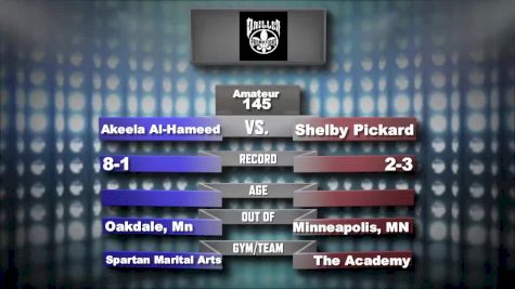 Akeela Al-Hameed vs. Shelby Pickard - Driller Promotions - Mecca X Replay