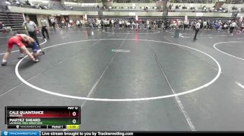 130 lbs Semifinal - Martez Sheard, LaCrosse Area Wrestlers vs Cale Quaintance, Wisconsin