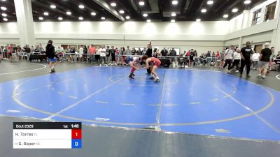 120 lbs Rd Of 32 - Hunter Torres, Fl vs Garrison Raper, Nc