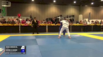 Thiago Andrade Do... vs Stephen M. Saccone World Master Jiu-Jitsu IBJJF Championship