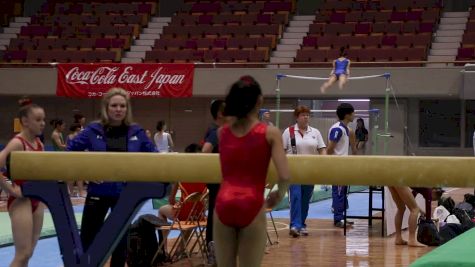 Emma Malabuyo Beam Routine - Training Day 2, 2017 International Junior Japan