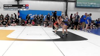 58 lbs Rr Rnd 5 - Lacie Knick, Ohio Outcasts - W vs Reese Montgomery, PA West Yellow - W