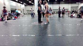 128 lbs Round 9 (10 Team) - Mollie Blades, Backyard Brawlers Pink vs KiMorah Cathey, Oklahoma Mafia