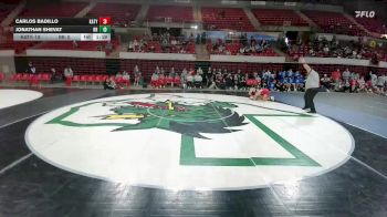 138 lbs Round 4 - Semis (4 Team) - Carlos Badillo, Katy vs Jonathan Shevat, Round Rock