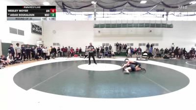 138 lbs Round Of 32 - Wesley Moyer, Avon vs Aidan Soukaloun, Woodstock Academy